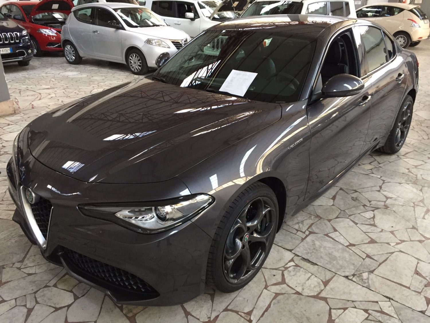 Alfa Romeo Giulia 2 2 Mjet 210cv At8 Veloce Grigio