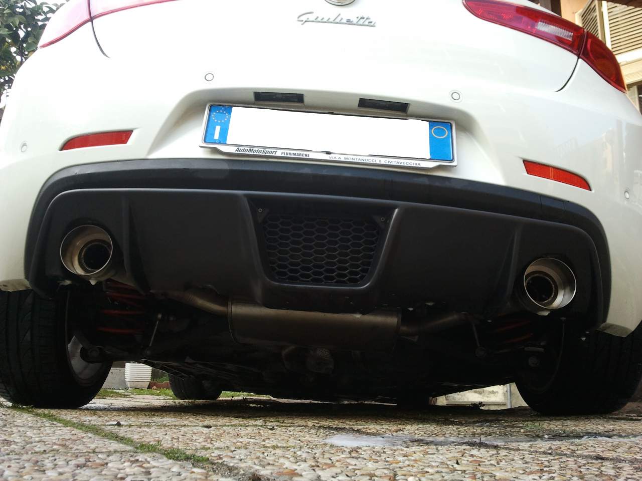 Giulietta - Montare estrattore posteriore aftermarket (no Linea