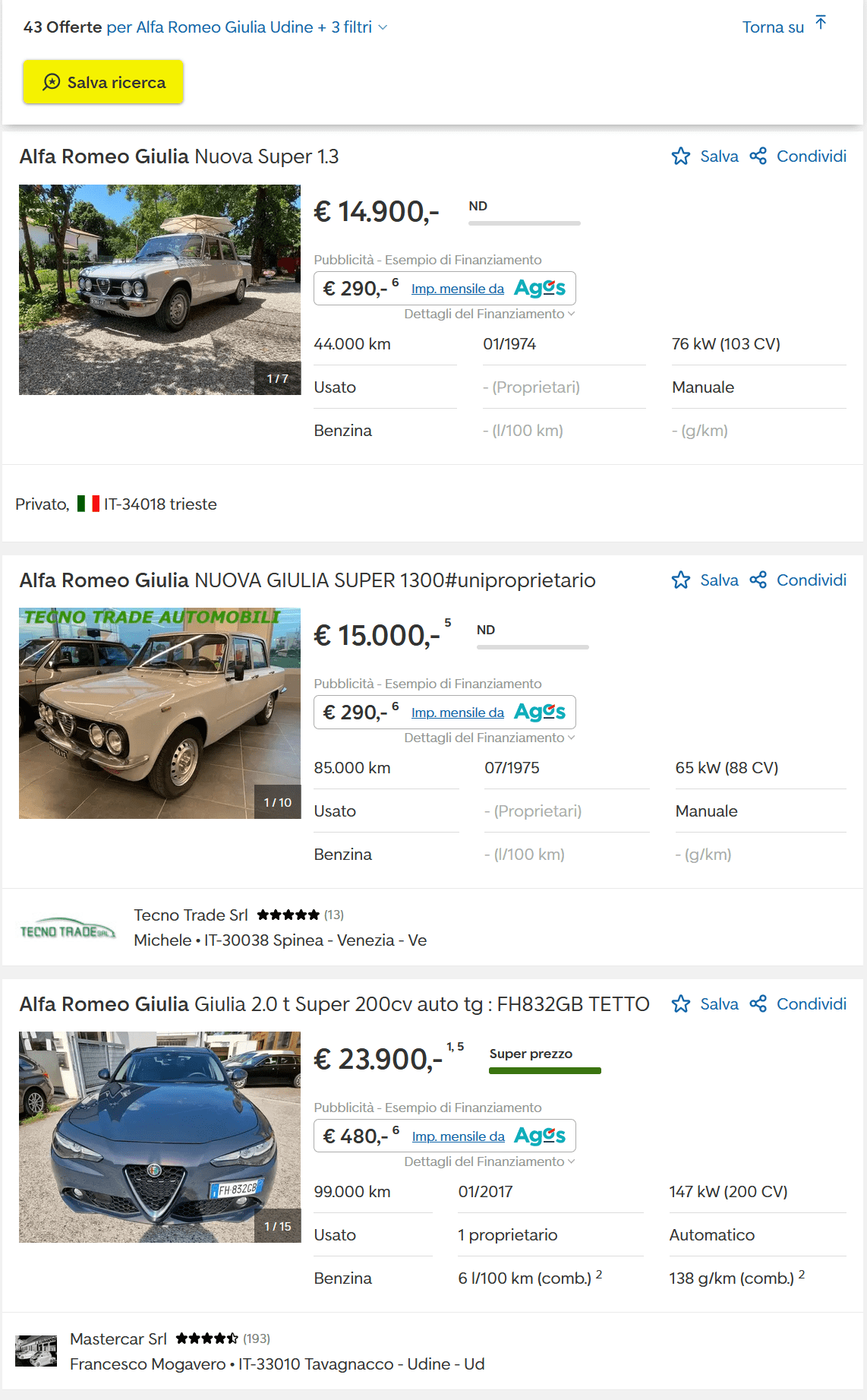 Acquista una Alfa Romeo Giulia Benzina usata su AutoScout24 – Mozilla Firefox 05_09_2022 15_30...png