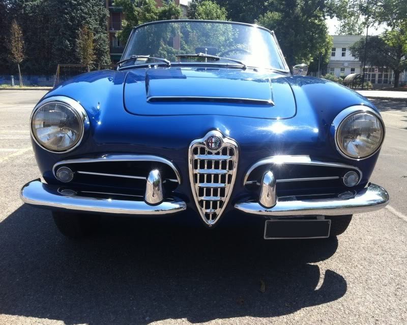 Alfa Romeo Giulia Spider 1600 Veloce Blu Fiorenza