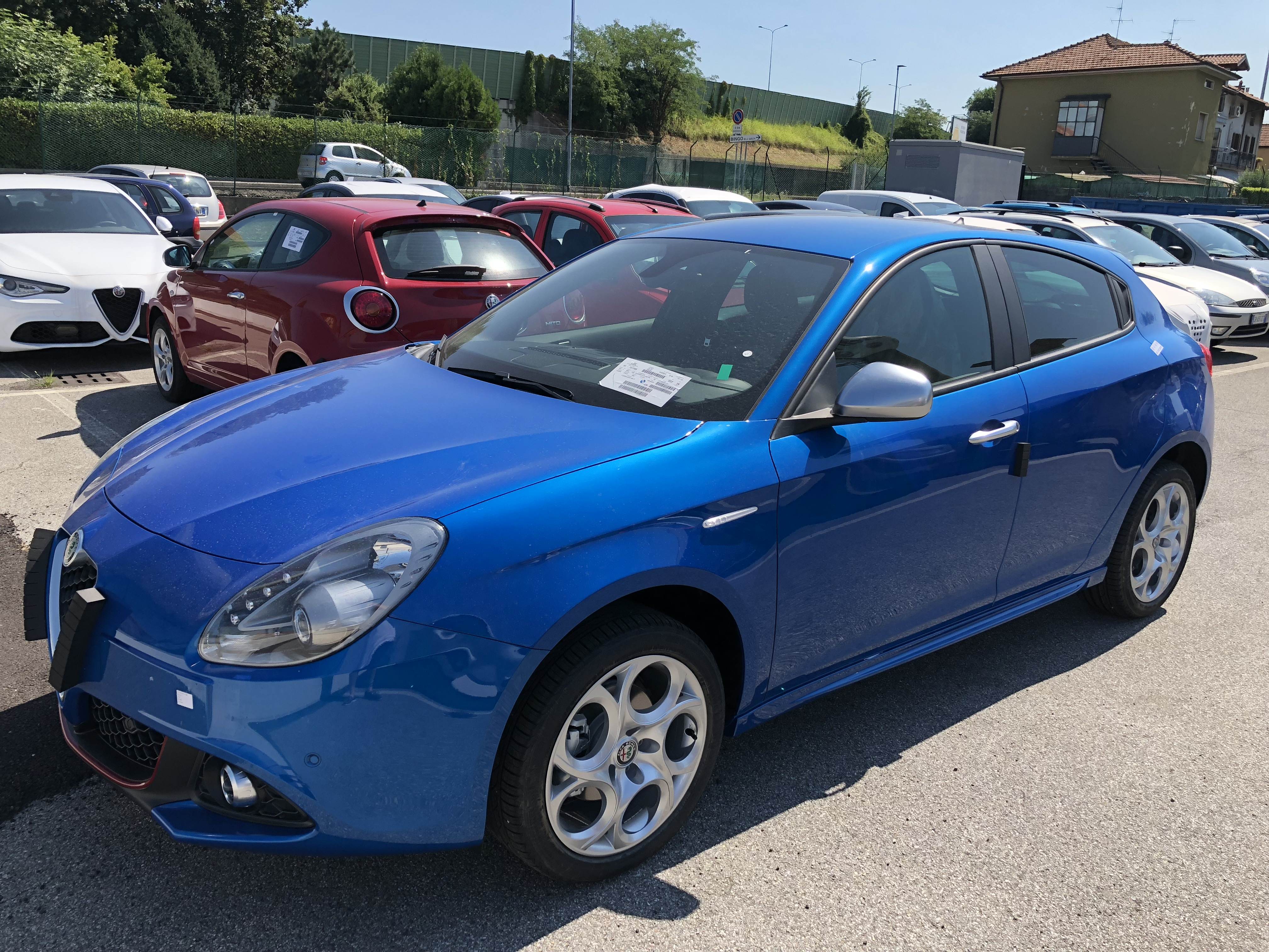 Alfa Romeo Giulietta 1 4 120cv Gpl Sport Blu Misano