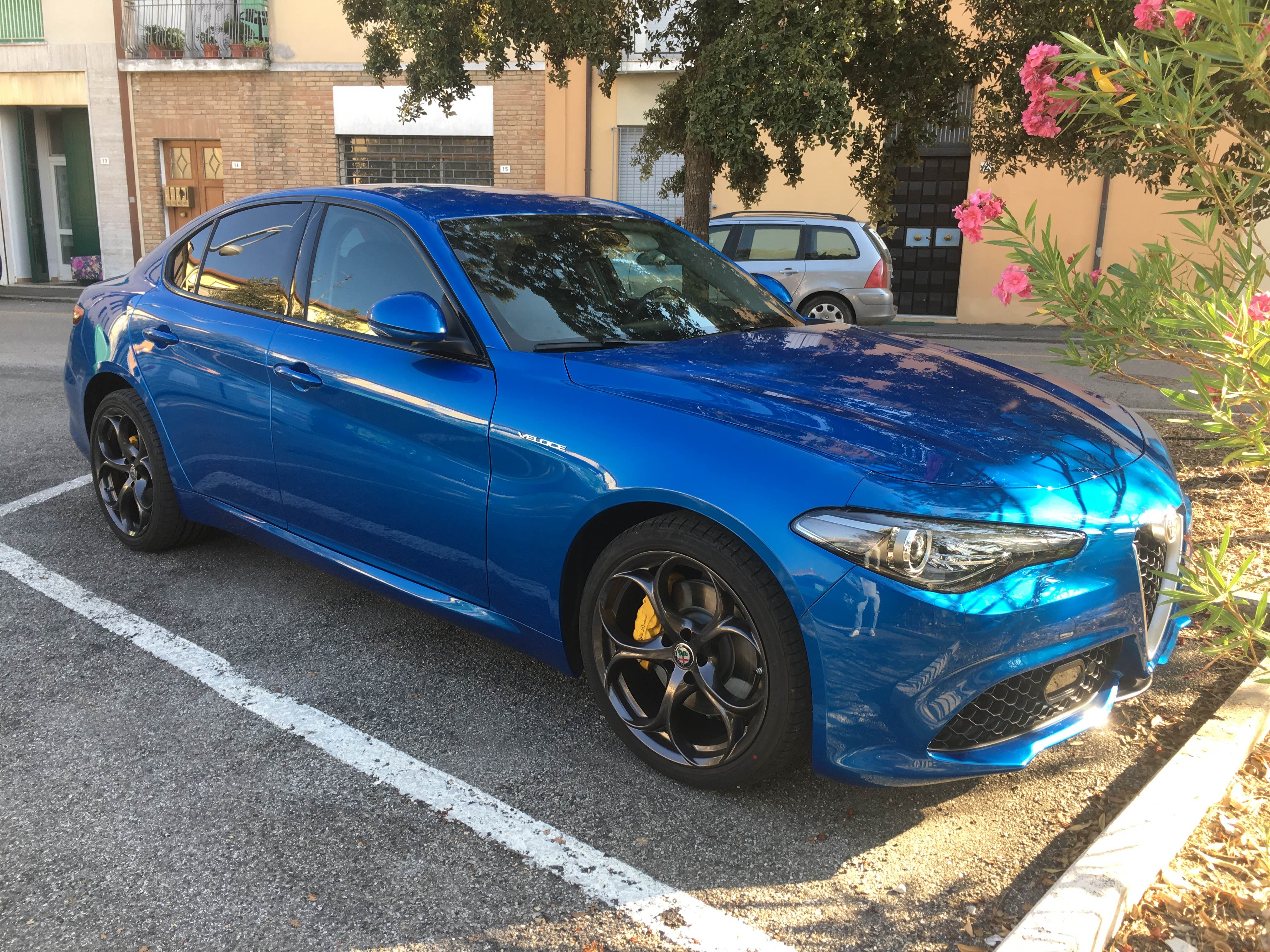 Alfa Romeo Giulia 2 2 Mjet 210cv At8 Veloce Blu