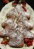Torta albero di Natale con gocce di cioccolata.JPG