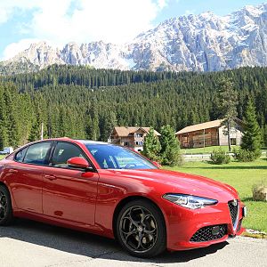 Giulia Rosso Alfa Veloce 210 CV