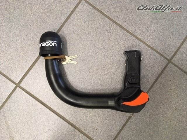 CLAM 9877 Gancio Di Traino Serie Pro Heavy - Attacco Universale
