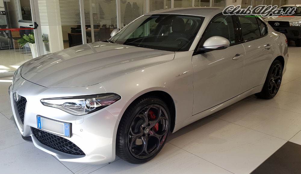 giulia 2.2 veloce federosso prime foto