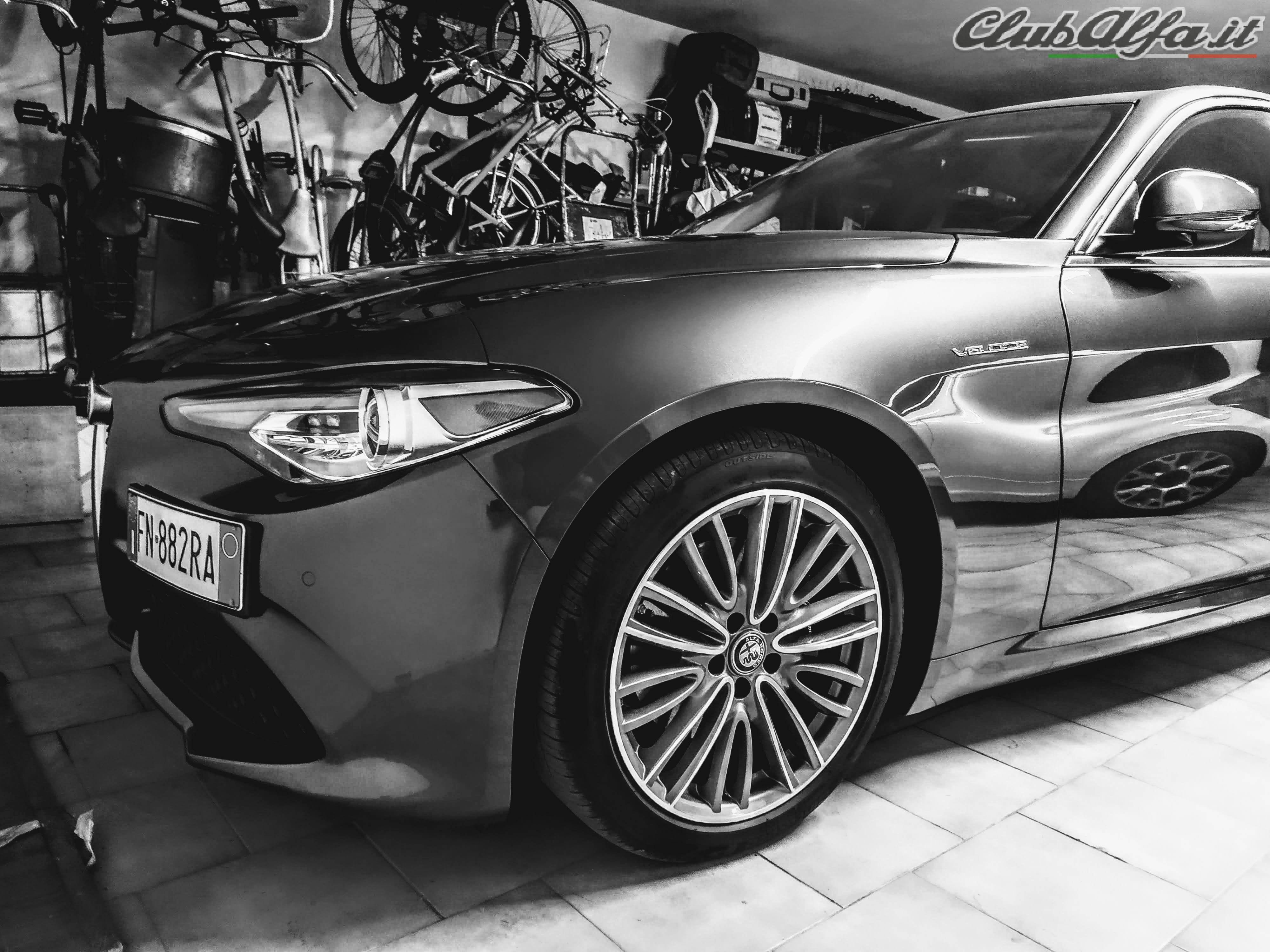 Giulia Veloce Q4 Tuz - Cerchio anteriore